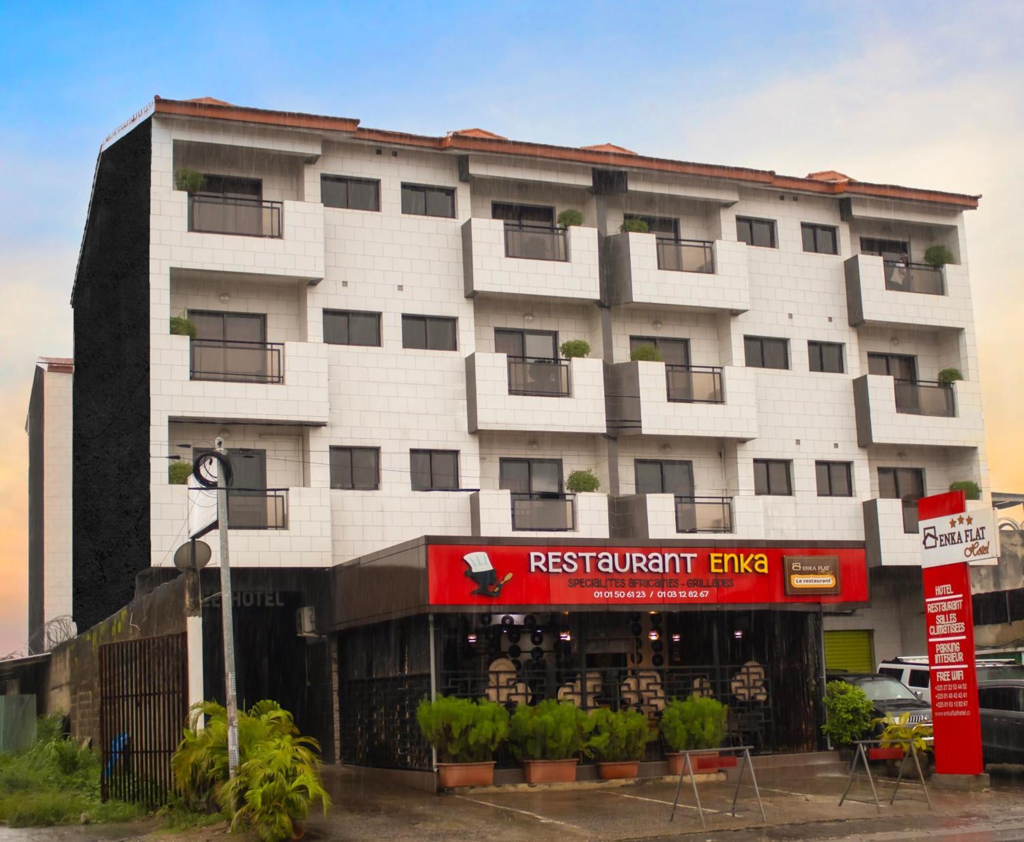 Enka Flat Hotel Abidjan Extérieur photo